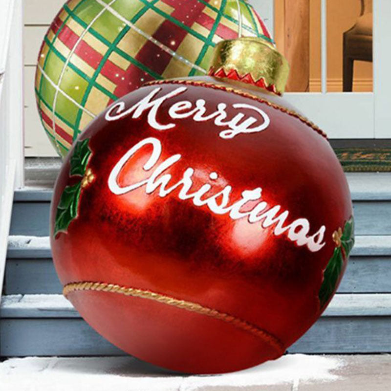 Bright Giant Christmas Ornament Ball for Magical Outdoor Displays