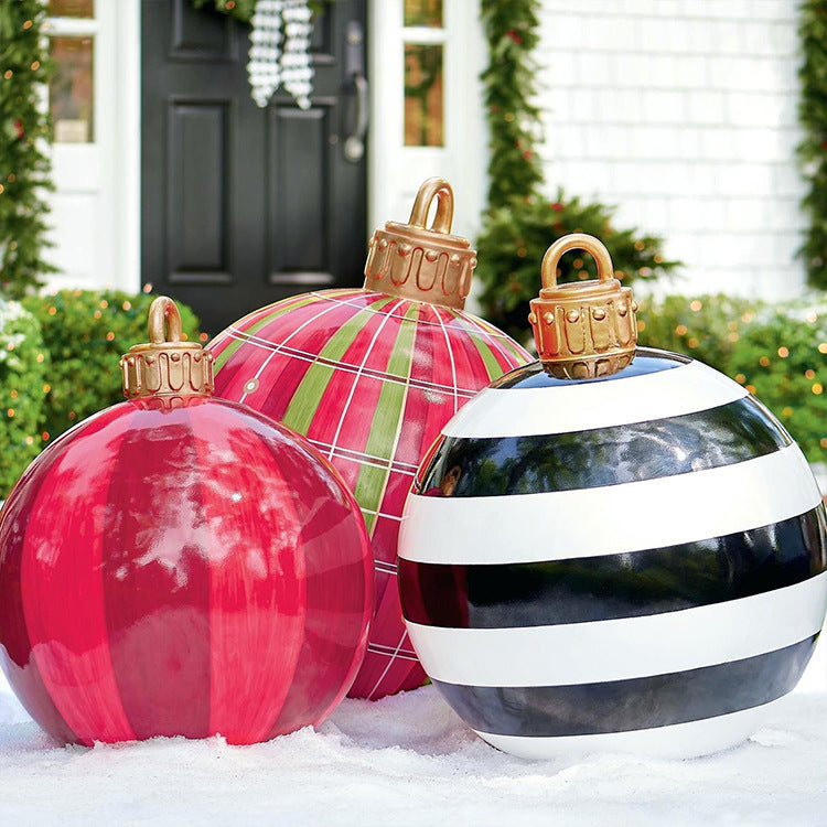 Bright Giant Christmas Ornament Ball for Magical Outdoor Displays