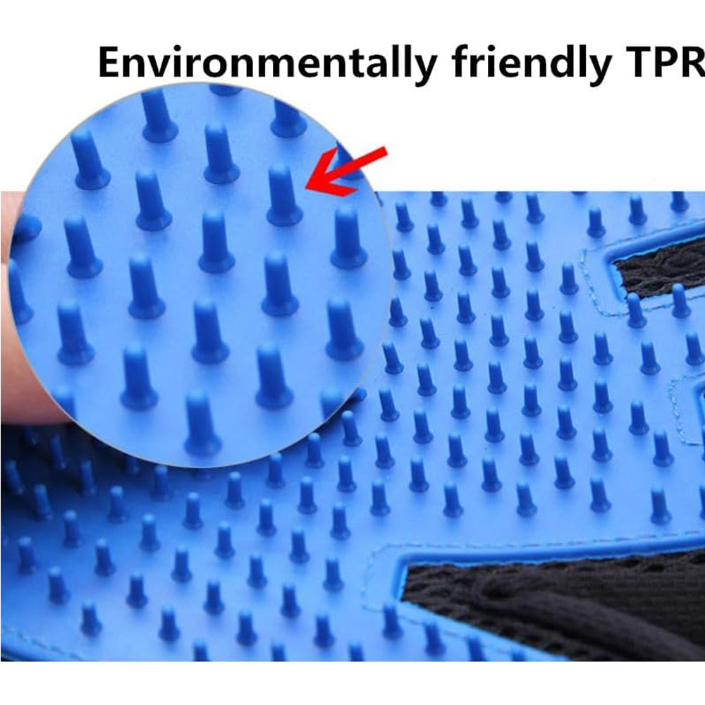 Gentle De-Shedding Gloves for Happy, Clean Pets