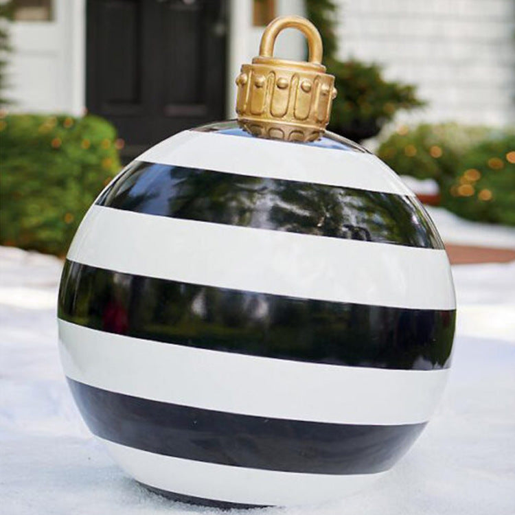 Bright Giant Christmas Ornament Ball for Magical Outdoor Displays