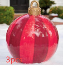 Bright Giant Christmas Ornament Ball for Magical Outdoor Displays