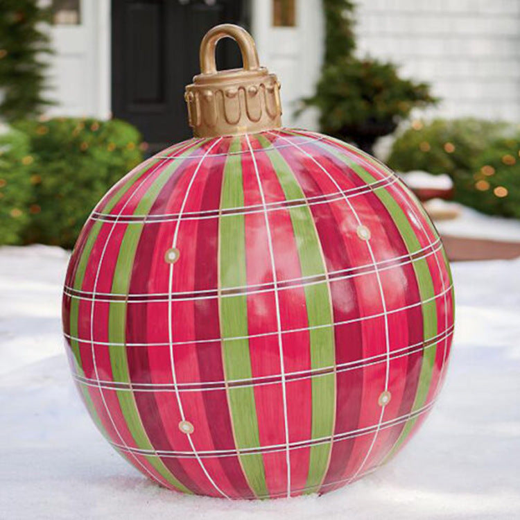 Bright Giant Christmas Ornament Ball for Magical Outdoor Displays