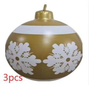 Bright Giant Christmas Ornament Ball for Magical Outdoor Displays