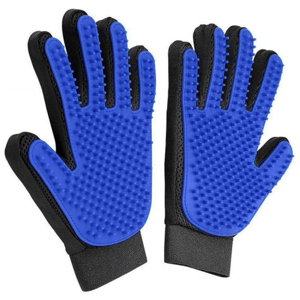 Gentle De-Shedding Gloves for Happy, Clean Pets