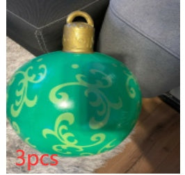 Bright Giant Christmas Ornament Ball for Magical Outdoor Displays
