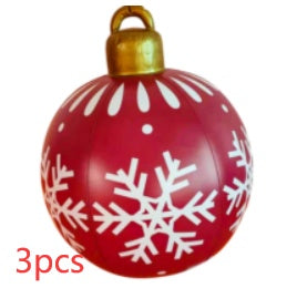 Bright Giant Christmas Ornament Ball for Magical Outdoor Displays