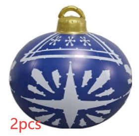 Bright Giant Christmas Ornament Ball for Magical Outdoor Displays