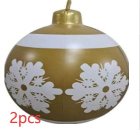 Bright Giant Christmas Ornament Ball for Magical Outdoor Displays
