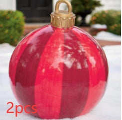 Bright Giant Christmas Ornament Ball for Magical Outdoor Displays