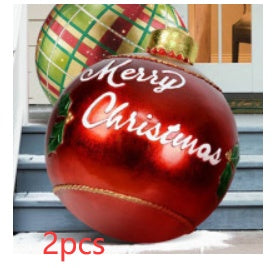 Bright Giant Christmas Ornament Ball for Magical Outdoor Displays