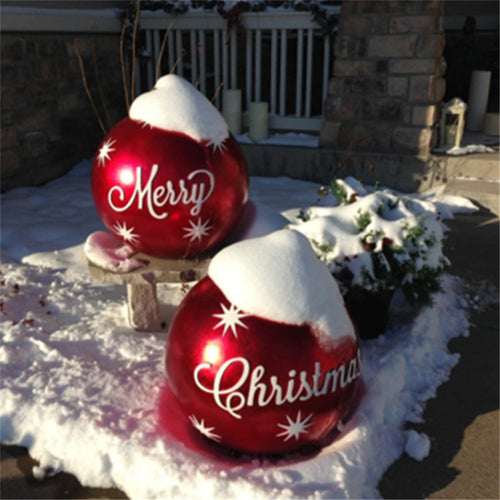 Bright Giant Christmas Ornament Ball for Magical Outdoor Displays