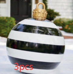Bright Giant Christmas Ornament Ball for Magical Outdoor Displays