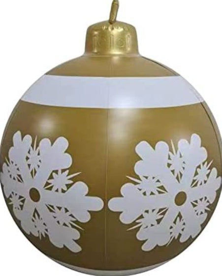 Bright Giant Christmas Ornament Ball for Magical Outdoor Displays
