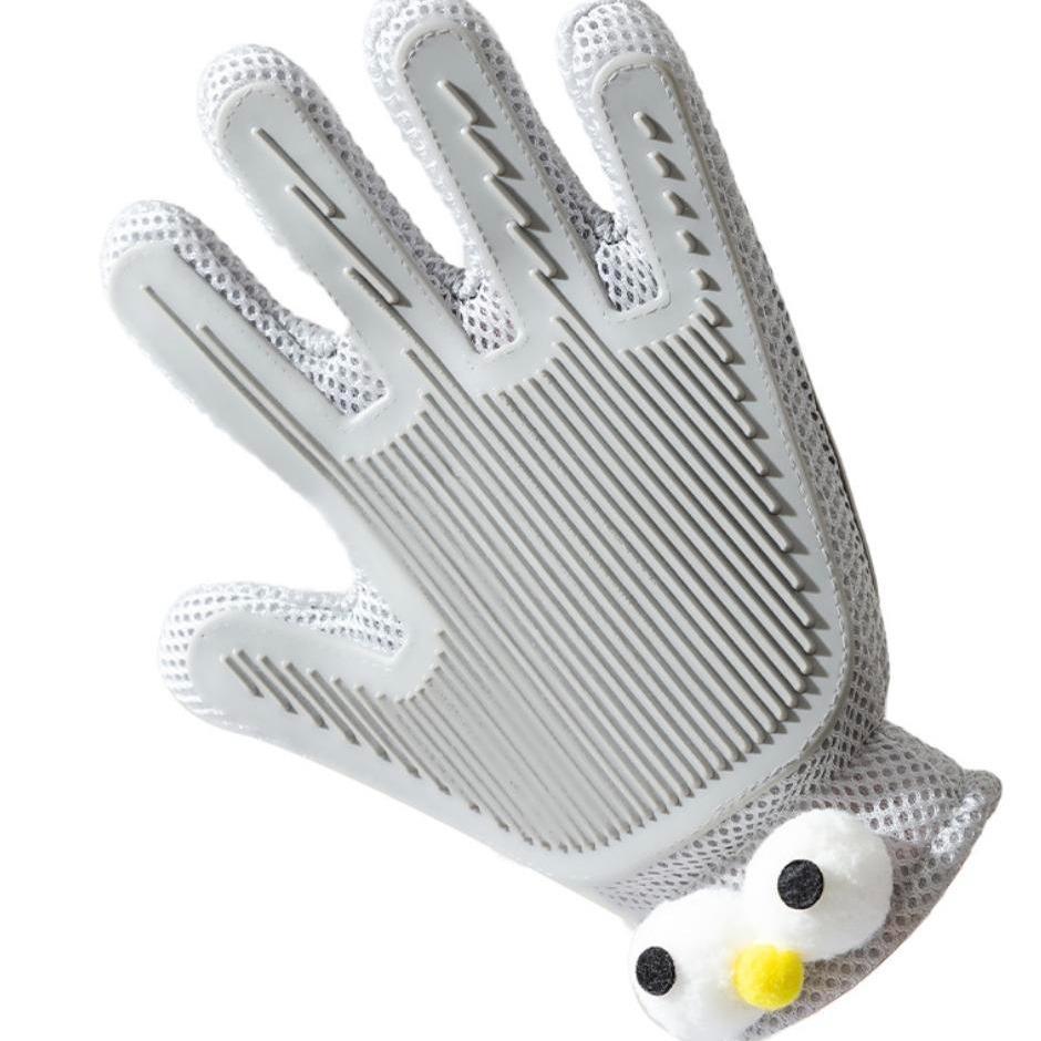 Pet Grooming Gloves for Effortless Cleaning and Massage
