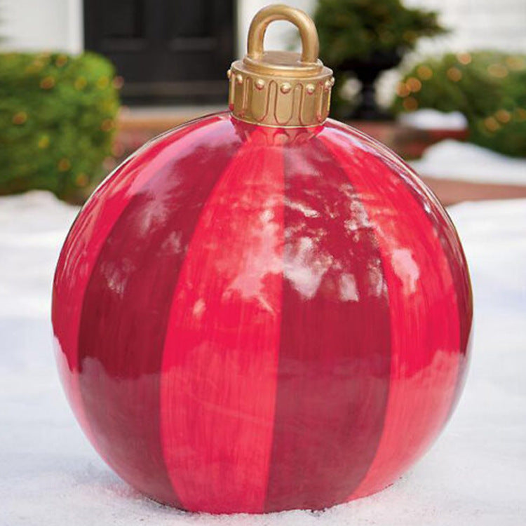 Bright Giant Christmas Ornament Ball for Magical Outdoor Displays