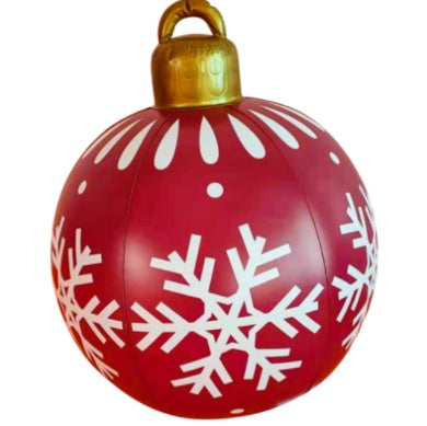 Bright Giant Christmas Ornament Ball for Magical Outdoor Displays